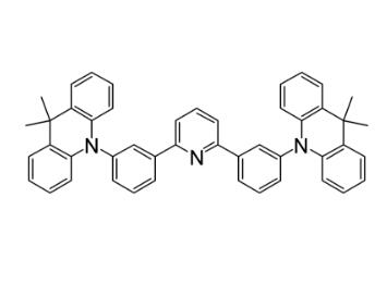 2,6-双[3-(9,9-二甲基-9,10-二氢吖啶)-3,1-亚苯基]吡啶 