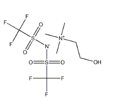 2-羟基-N,N,N-三甲基乙铵 双(三氟甲烷磺酰)亚胺盐|827027-25-8 