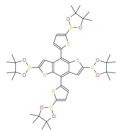 2,2'-(5,5'-(2,6-双(4,4,5,5-四甲基-1,3,2-二氧杂硼戊烷-2-基)苯并[1,2-B:4Chemicalbook,5-B']二噻吩-4,8-二基)双(噻吩-5,2-二基 