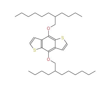 4,8-双[(2-丁基正辛基)氧]苯并[1,2-B:4,5-B']二噻吩 | 1321590-78-6 