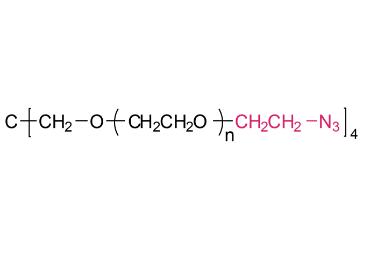 四臂聚乙二醇叠氮,四臂PEG叠氮4Arm-PEG-Azide 