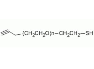 炔烃聚乙二醇巯基，炔烃PEG巯基Alkyne PEG Thiol, ALK-PEG-SH 